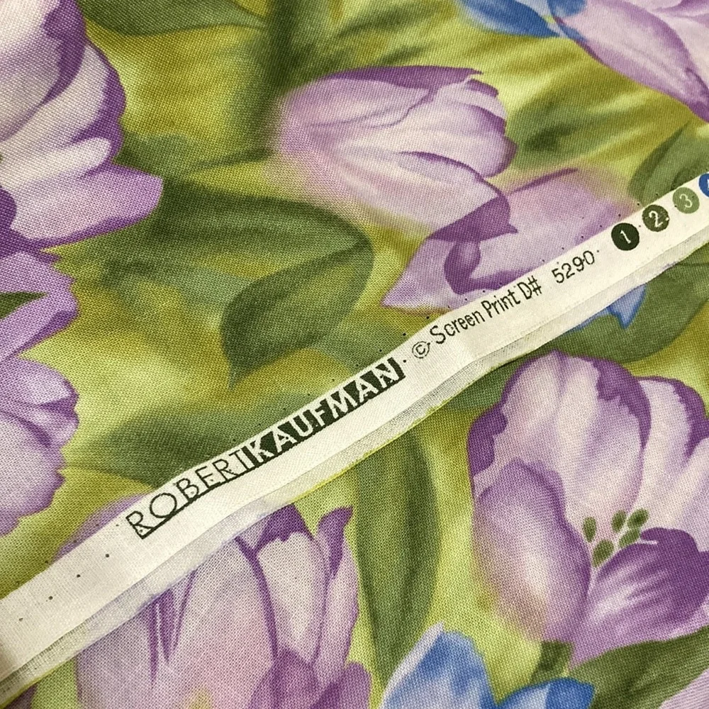 Robert Kaufman ‘Watercolor Meadows’ #5290 Fabric - Picture 2 of 7